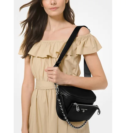 Сумка жіноча Michael Kors Slater Black 30T0S04M6L-BLACK-14857