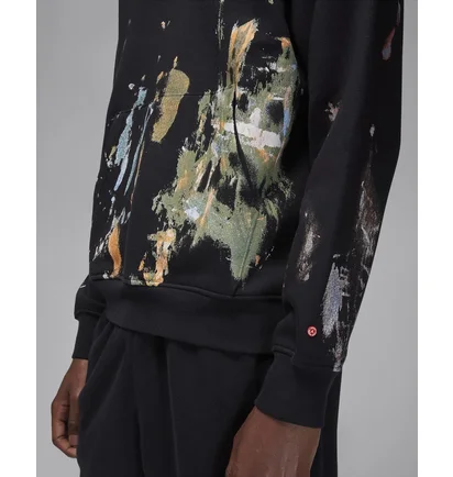 Худи унисекс Air Jordan Artist Series By Jammie Holmes Fleece Pullover Hoodie Black FD7393-010