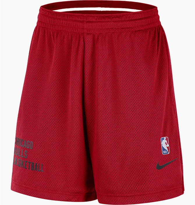 Шорты мужские Nike Chicago Bulls Red FB3725-657