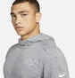 Худи мужское Nike Mens Running Hoodie Black/Grey DM4638-010