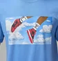 Футболка мужская Air Jordan Flt Essential Ess Ss Crew Light Blue FZ1967-469