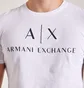 Футболка мужская Armani Exchange Mini Icon Logo Tee White 8NZTCJZ8H4Z1100