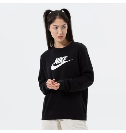 Світшот жіночий Nike W Nsw Club Flc Gx Crew Std Black DQ5832-010