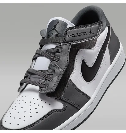 Кроссовки мужские Air Jordan 1 Low Flyease White/Black DM1206-100