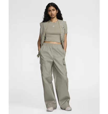 Штаны женские Nike Sportswear Everything Wovens Mid-Rise Cargo Pants Grey FV7643-320