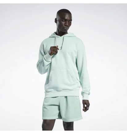 Худи мужское Reebok Cl Nd Hoodie Green H54452