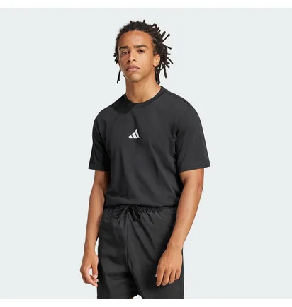 Футболка женская Adidas Essentials Small Logo Single Jersey Black JE9024