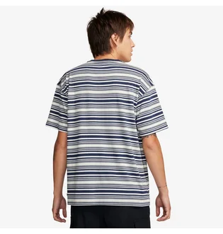 Футболка мужская Nike Sb Tee M90 Stripe Sp24 Grey FQ3711-410