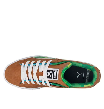 Кеди чоловічі Puma Minecraft X Suede 'Grass Block' Brown 38629001