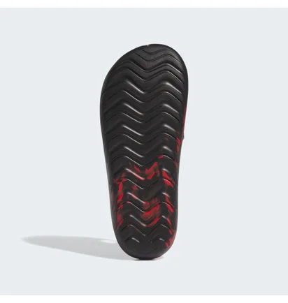 Тапочки унисекс Adidas Adicane Slides Black/Red JH6548
