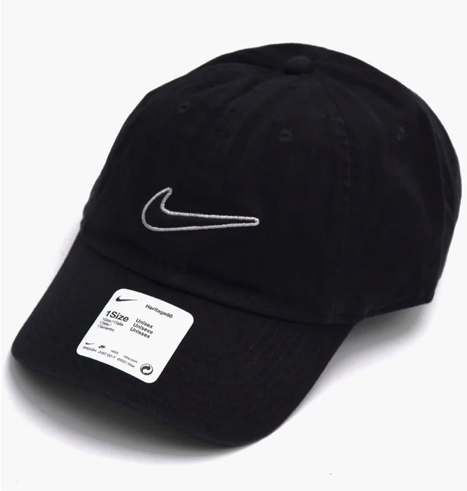Кепка унисекс Nike U Nsw H86 Cap Essential Swh Black 943091-010