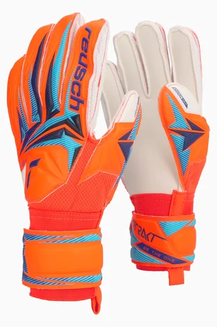 Перчатки вратарские унисекс Reush Reusch Attrakt Advance Orange/White 5672214-2290