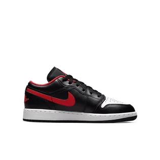 Кроссовки детские Air Jordan 1 Low Gs Black/White 553560-063