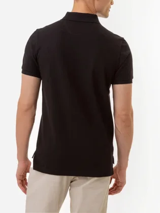 Поло чоловіче U.S. Polo Assn Slim Fit Solid Pique Black 11C581-3O00A-BLACK