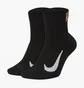 Шкарпетки унісекс Nike Court Multiplier Max Black (2 пари) Cu1309-010