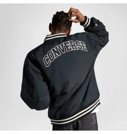 Бомбер мужской Converse Mens Woven Coat Blue 10026976-001