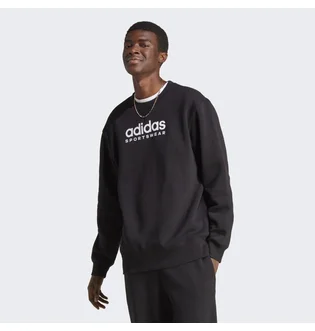 Свитшот мужской Adidas All Szn Fleece Graphic Sweatshirt Black IC9824