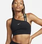 Топ женский Nike Pro Swoosh Medium-Support Asymmetrical Sports Bra Black DM0570-011