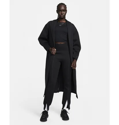 Пальто жіноче Nike Sportswear Tech Fleece Oversized Duster Jacket Black FQ2602-010