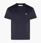 Футболка мужская Stone Island Cotton With Logo Blue L1S152100027-S0013-V0020