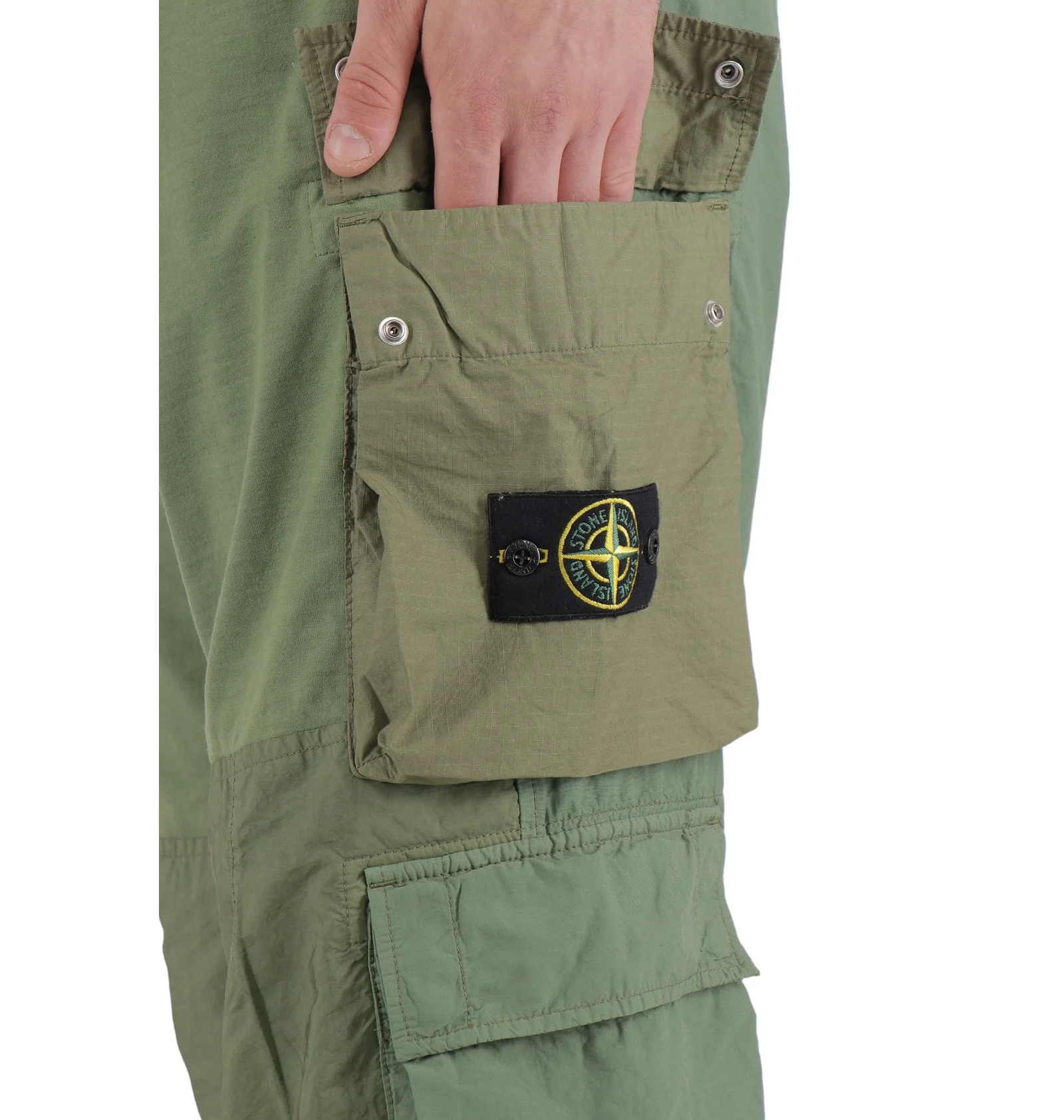 ᐉ Штаны мужские Stone Island Loose Cargo Pants Green 781532032