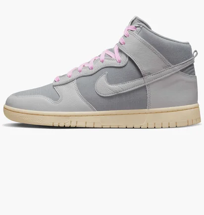 Кросівки чоловічі Nike Dunk High Retro Premium Grey Dq8800-001