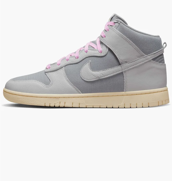 Кросівки чоловічі Nike Dunk High Retro Premium Grey Dq8800-001