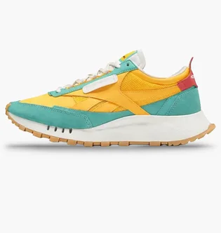 Кроссовки унисекс Reebok Classic Legacy Yellow/Turquoise GZ6149