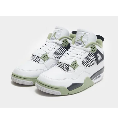 Кроссовки женские Air Jordan 4 Retro Seafoam White Aq9129-103