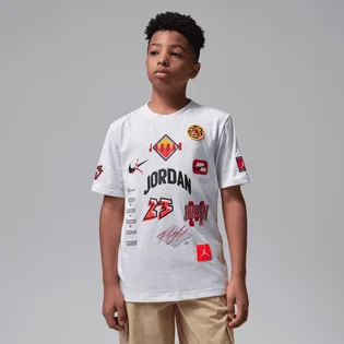 Футболка дитяча Air Jordan Dynasty Patch White 95F385-001