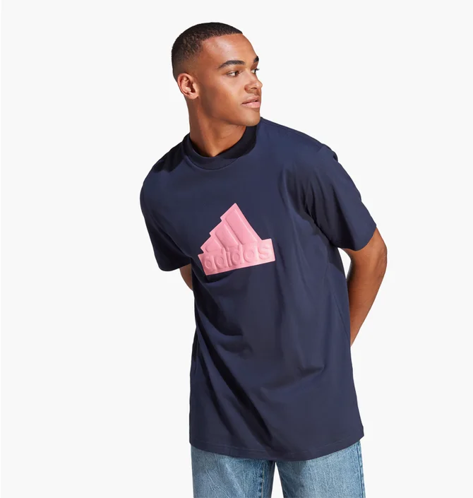 Футболка мужская Adidas Future Icons Badge Of Sport Tee Blue Ic3711