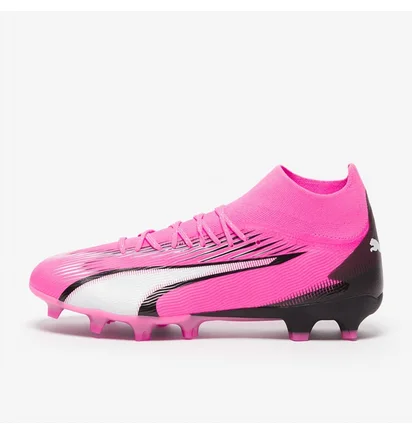 Бутсы унисекс Puma Ultra Play Mxsg Pink 107762-01