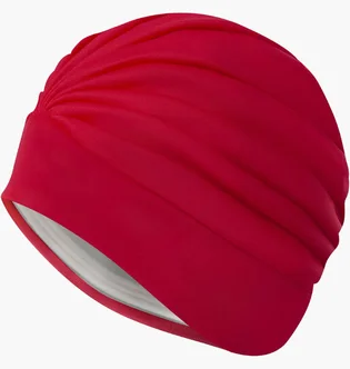Шапочка для плавания женская Aqua Speed Turban Red 245-31