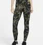 Леггинсы женские Nike One Luxe Icon Clash Green Dm7623-010