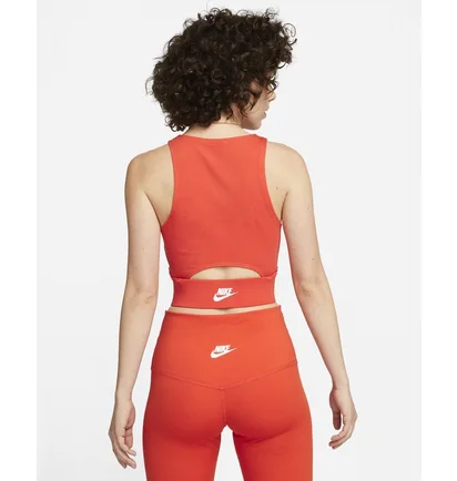 Майка женская Nike W Nsw Tank Top Dnc Orange Dz4607-633