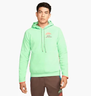 Худи мужское Nike Trail Mount Blanc Green Dr2582-308