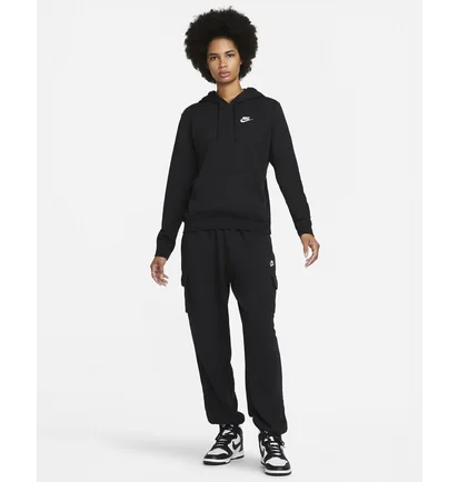 Худі жіноче Nike W Nsw Club Flc Po Hdy Std Black Dq5793-010