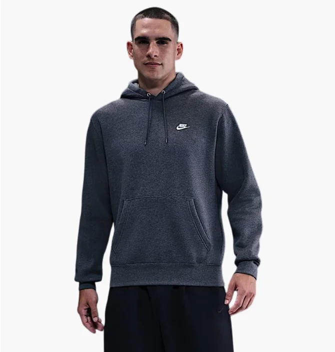 Худи мужское Nike Club Grey FN3859-071