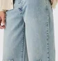 Штаны мужские Boohoo Baggy Rigid Ripped Knee Blue BMM82330