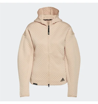 Худі жіноче Adidas Z.N.E. Sportswear Full-Zip Hoodie Beige H42063