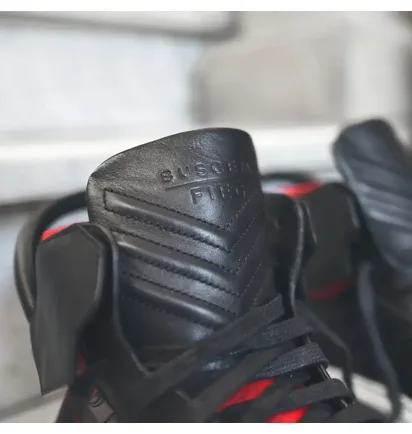 Кроссовки женские Buscemi X Ronnie Fieg Black/Red Bs1110Fsp15-Red/Blk