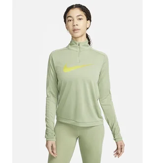 Кофта жіноча Nike 1/4 Dri-Fit Swoosh Olive DX0952-386