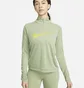 Кофта жіноча Nike 1/4 Dri-Fit Swoosh Olive DX0952-386