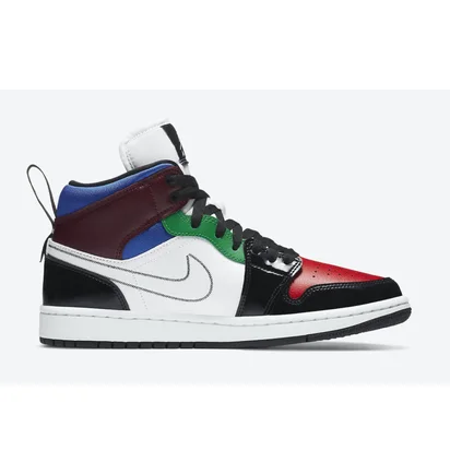 Кроссовки женские Air Jordan 1 Mid SE Multi DB5454-001