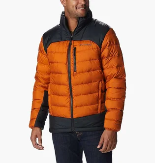 Пуховик чоловічий Columbia Autumn Park™ Down Jacket Orange/Black WM0989-010