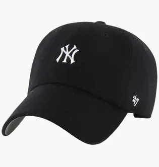 Кепка унісекс 47 Brand New York Yankees Premium Base Black PBRCU17WIS-BK