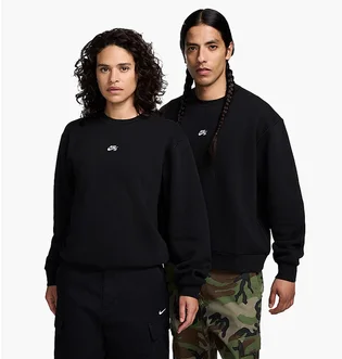 Свитшот унисекс Nike Sb Essential Logo Crew Sweatshirt Black FV7353-010