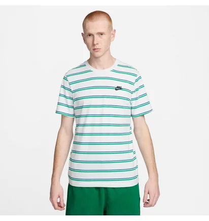 Футболка мужская Nike Club Stripe Tee White DZ2985-094
