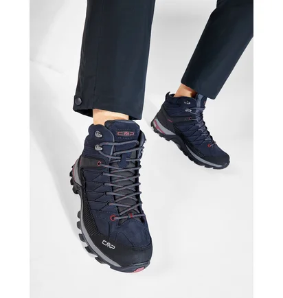 Ботинки мужские Cmp Rigel Mid Trekking Shoes Wp Black 3Q12947-62Bn