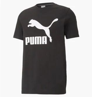 Футболка мужская Puma T-Shirt Classics Logo Black 530088-01